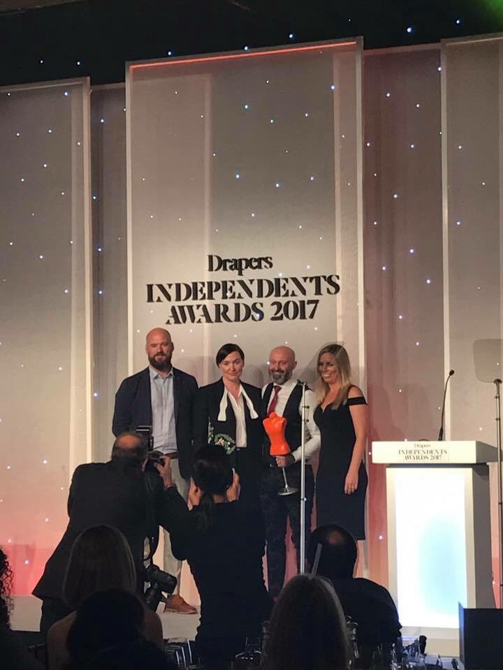 master_debonair's tweet image. We are delighted to win Best new business award at the Drapers Independent Awards. Very humbled. Thank you #DrapersIndies @Drapers #menswear
