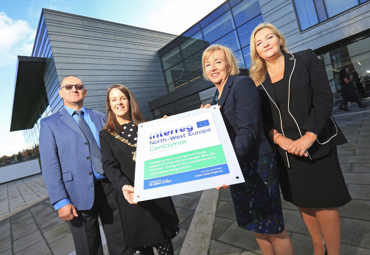 bfastmet's tweet photo. Belfast Met played host to the official launch of the North West Europe Interreg funded €9.39M #GenComm project! https://t.co/fQXMOqVdLl https://t.co/YSSUJOLYDR