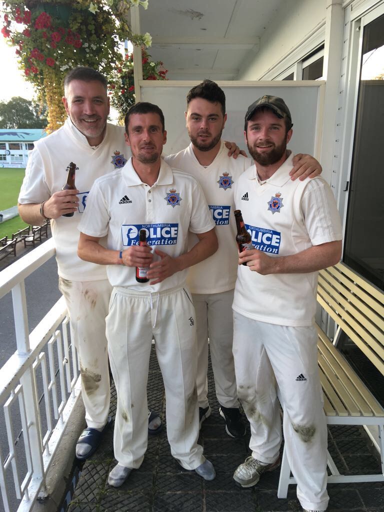 ashingtoncc_'s tweet photo. Congratulations to the 4 Ashington members who won the National Police Final yesterday against Staffordshire at Grace Road! Well done lads! https://t.co/sGti5qcpSy