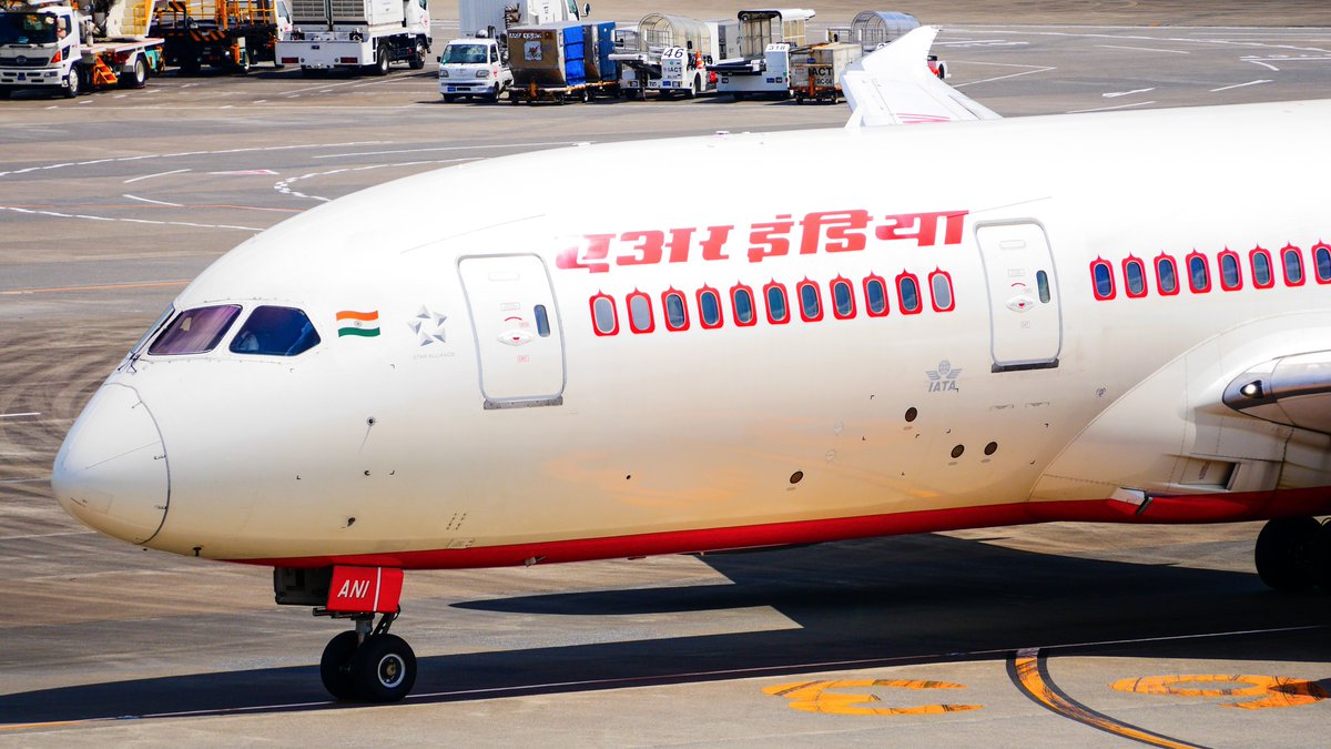Zongfang エアーインディア ボーイング787 8型機vt Ani Del インド デリー Nrt 東京成田 Ai306便 成田空港にて撮影 17 9月 成田空港 飛行機写真 飛行機 Airindia