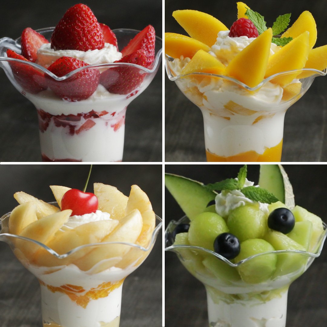 【激レア】ドッキリ 実物大！倒れてこぼれたパフェ 食品サンプル すがもり工房WebShop / 倒れたパフェ 食品模型 食品サンプル