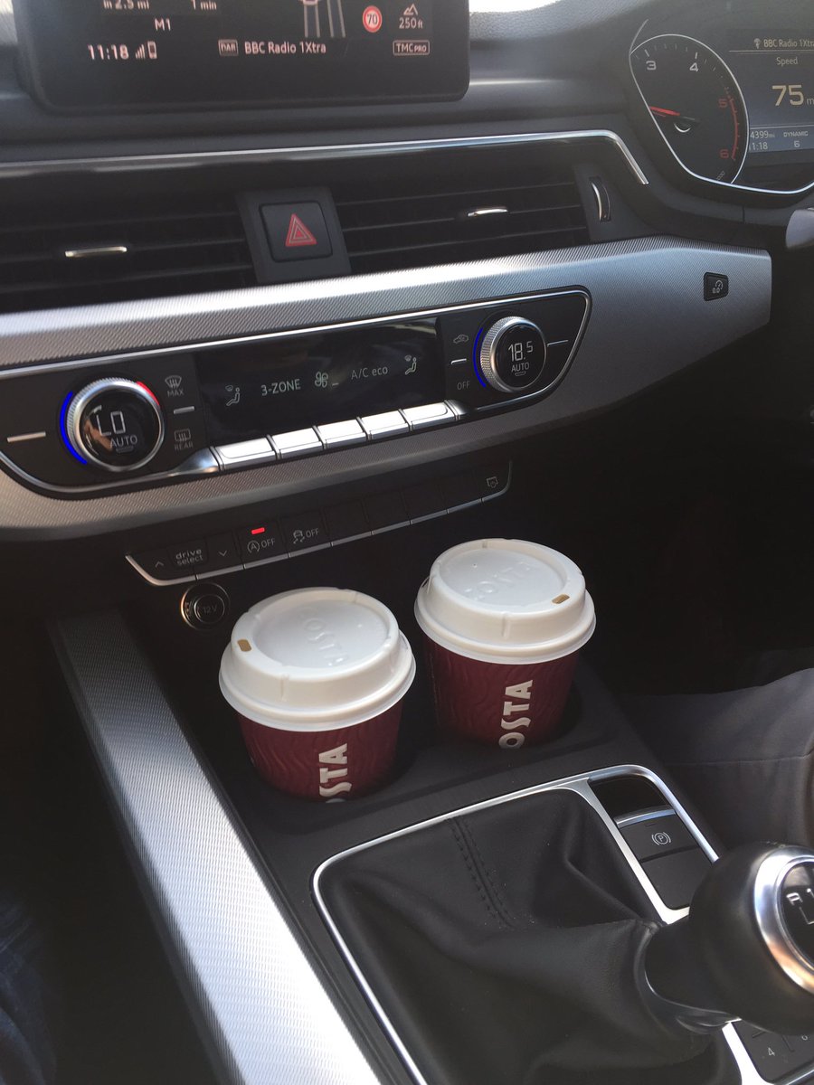 Car loaded up ☑️ Caffeine on tap ☑️ London bound ☑️ on our way to <a href="/SpecifiDay/">Specifi</a> <a href="/wienerbergeruk/">wienerberger UK</a> #claypaving #landscaping #design