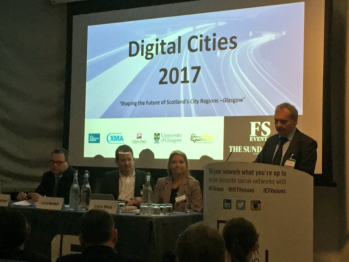 DavidRobb22's tweet photo. At last - a woman on the panel! Welcome Claire Mack @McClarity ๐#DigitalCities2017 #digidiversity https://t.co/ztTindWvYa