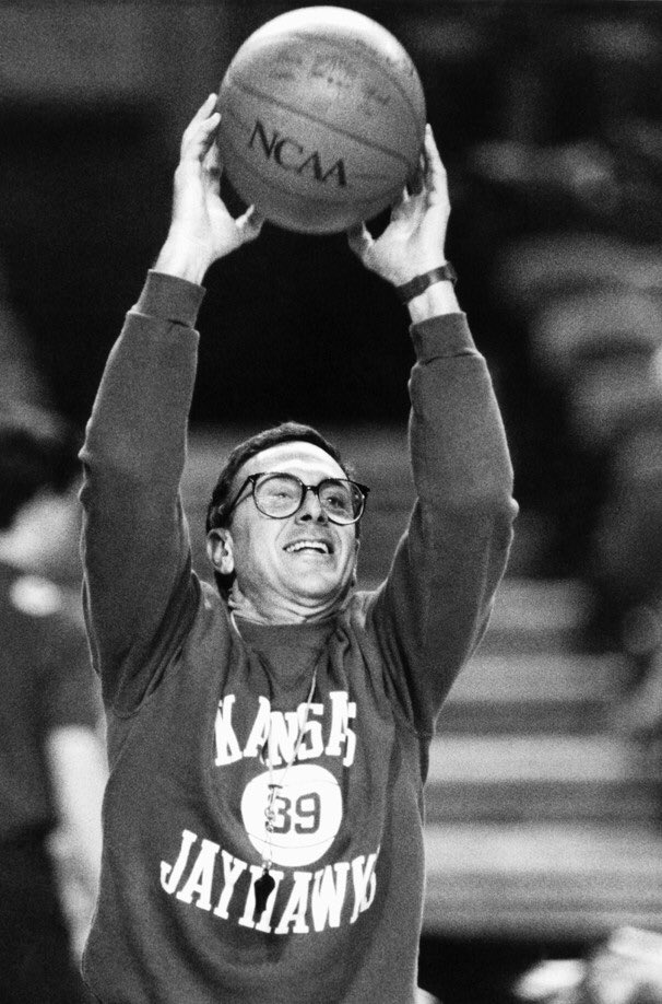 Happy birthday, Larry Brown! Rock chalk!  