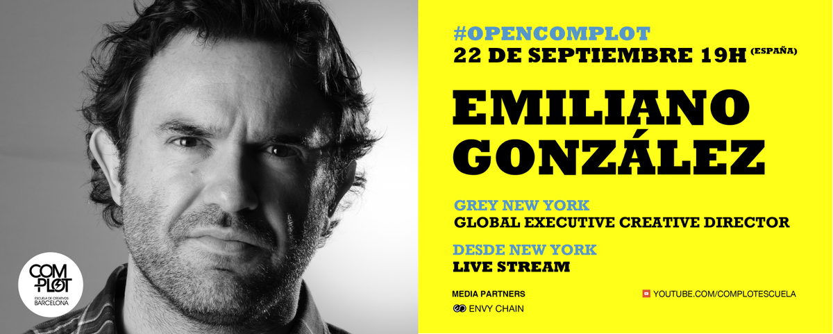 escuelacomplot's tweet photo. #OpenComplot son encuentros online abiertos y gratuitos. Pregunta lo que quieras a @SignoreEmiliano. Sus trabajos -> https://t.co/ahi1chY6l5 https://t.co/zk3PyhLJz3