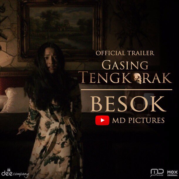 BESOK! Official Trailer #GasingTengkorak rilis di YouTube <a href="/MD_Pictures/">MD</a>. ☠️ 

'Gasing Tengkorak' segera dimainkan di bioskop 2 November 2017.