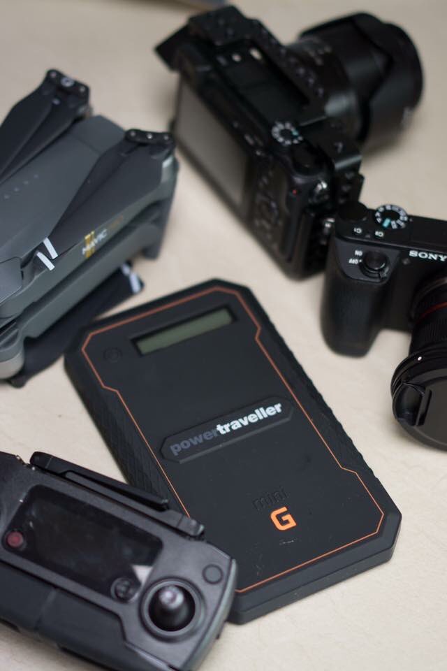 Spring essentials, the new <a href="/powertraveller/">Powertraveller International</a> Mini G has a 12v, 16v &amp; 19v output which can charge your SLR camera equipment with ease !