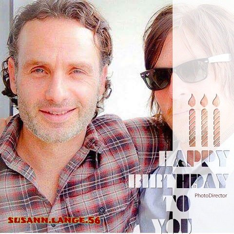 Happy birthday Andrew Lincoln      