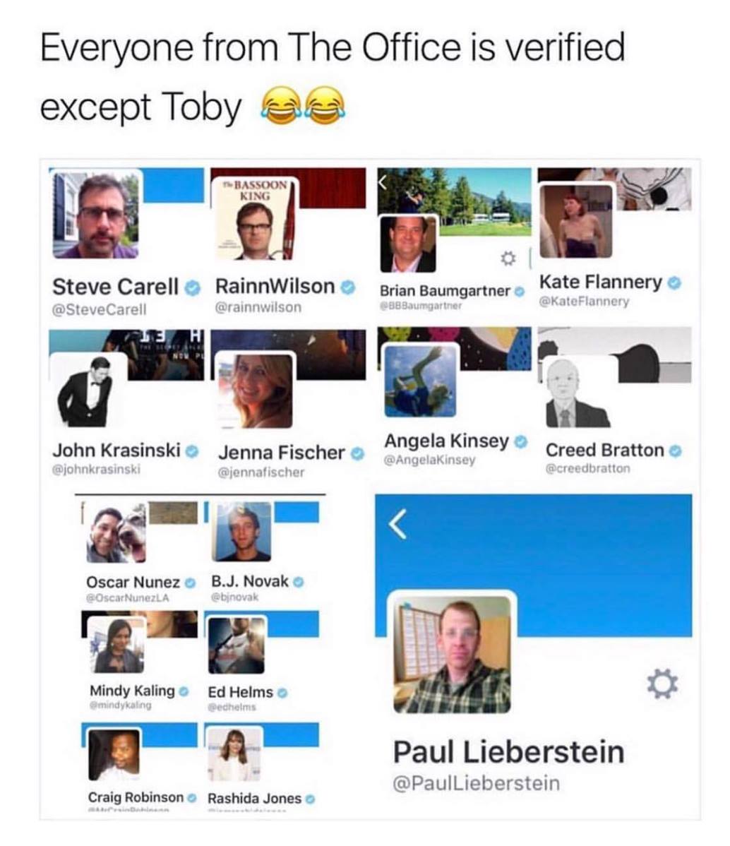 MensHumor's tweet photo. "If I had a gun with 2 bullets and was in a room with Osama, Hitler and Toby. I'd shoot Toby twice" ~ Michael Scott https://t.co/qEYyLJGfd0