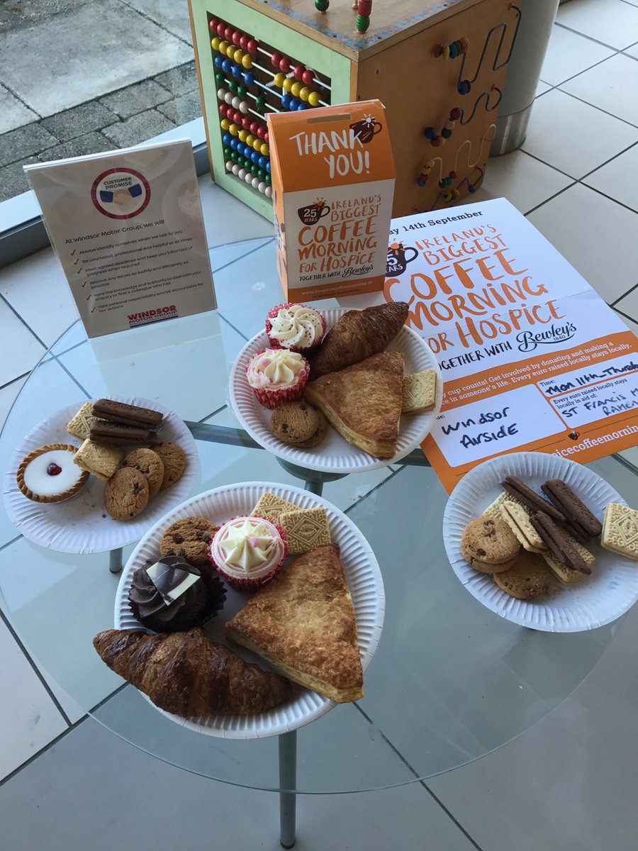 Dean &amp; James, Windsor Airside Nissan, baked through the night for #Coffee4hospice -Drop in today &amp; donate &amp; they'll double in aid of <a href="/sfhweb/">sfhweb</a>