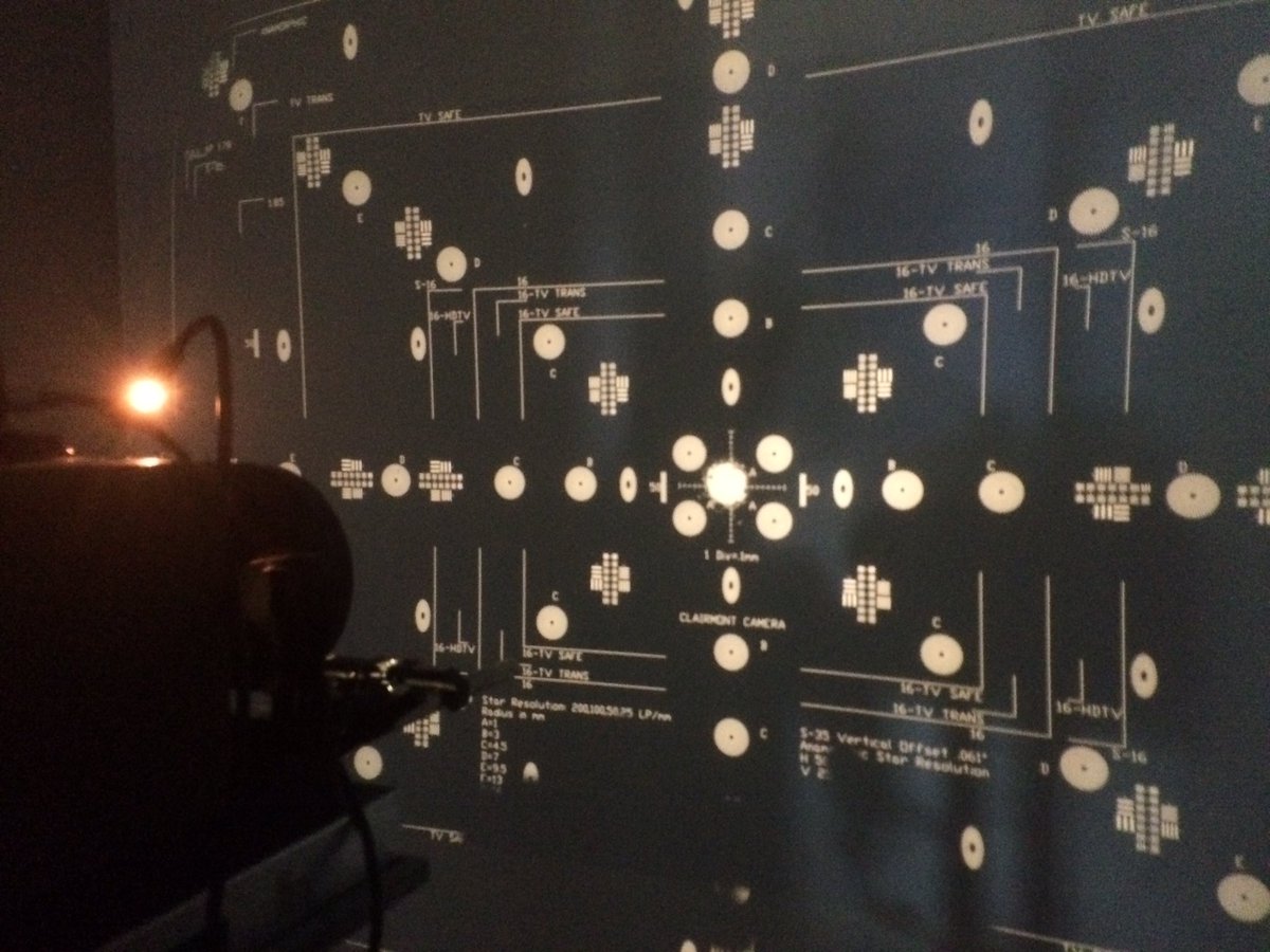 HodderBenjamin's tweet image. Lens Projection at ARRI Rental #cinematography #lenstest #cameratrainee #lenschart #camerateam #filmmaking