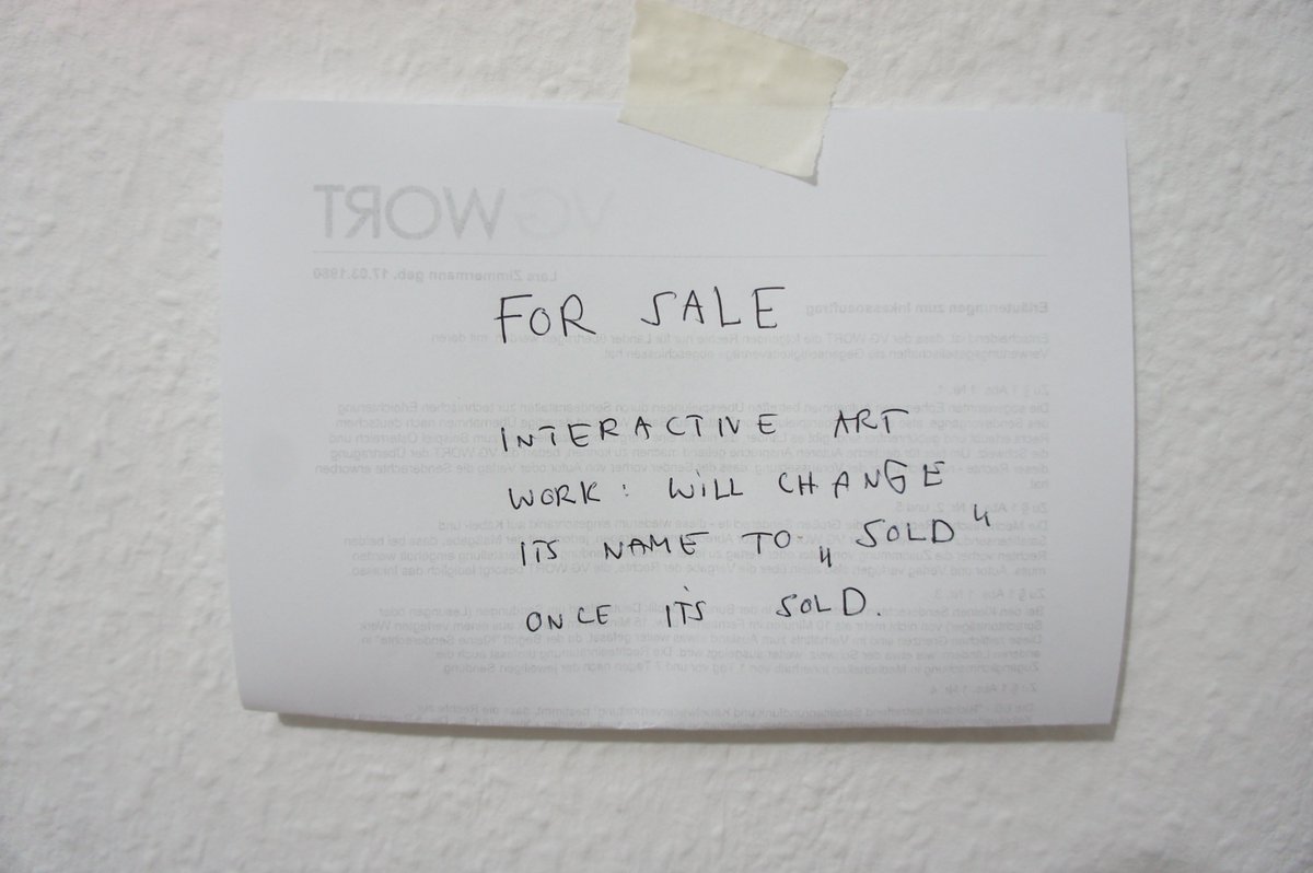 Hey Berliners. Come by @ZK/U this evening. As part of OPENOUSE and <a href="/BerlinArtWeek/">Berlin Art Week</a> I’ll show some stuff. Like this little circular toy piece.