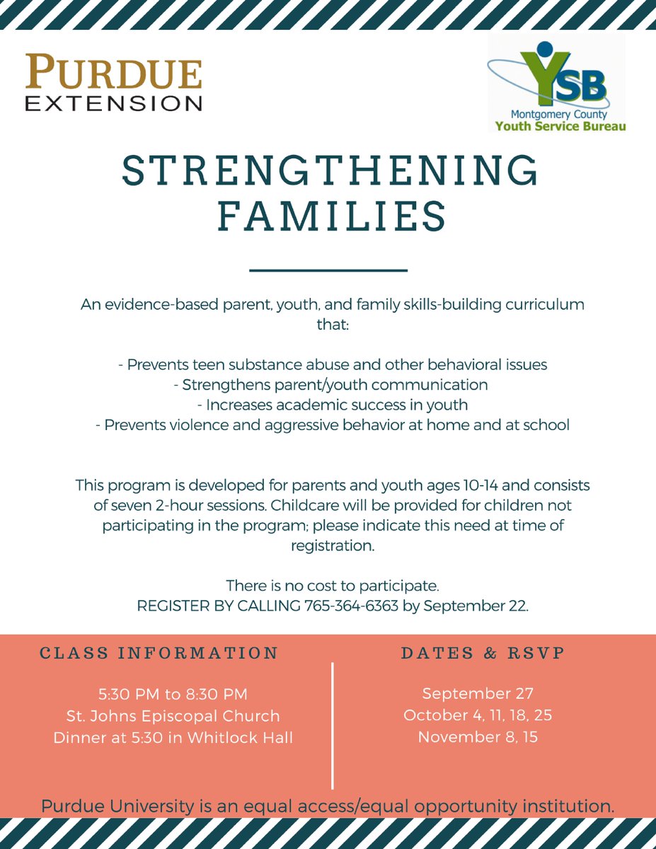 Sign up today! #Purdue #family #youth