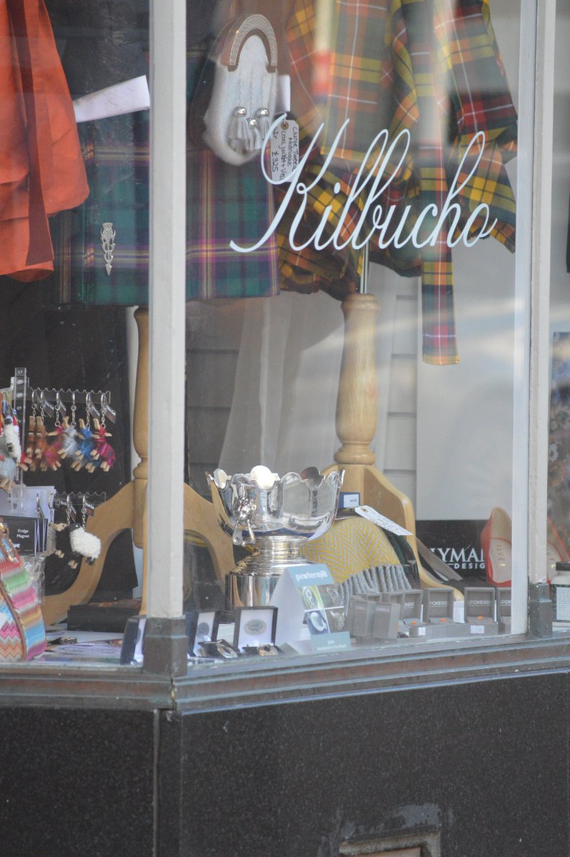 Many thanks <a href="/kilbucho57/">Kilbucho</a> for displaying the Rosebowl in your shop window for everyone to see close up! #OurBloom