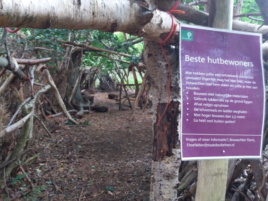 Een boswachter die het begrijpt.