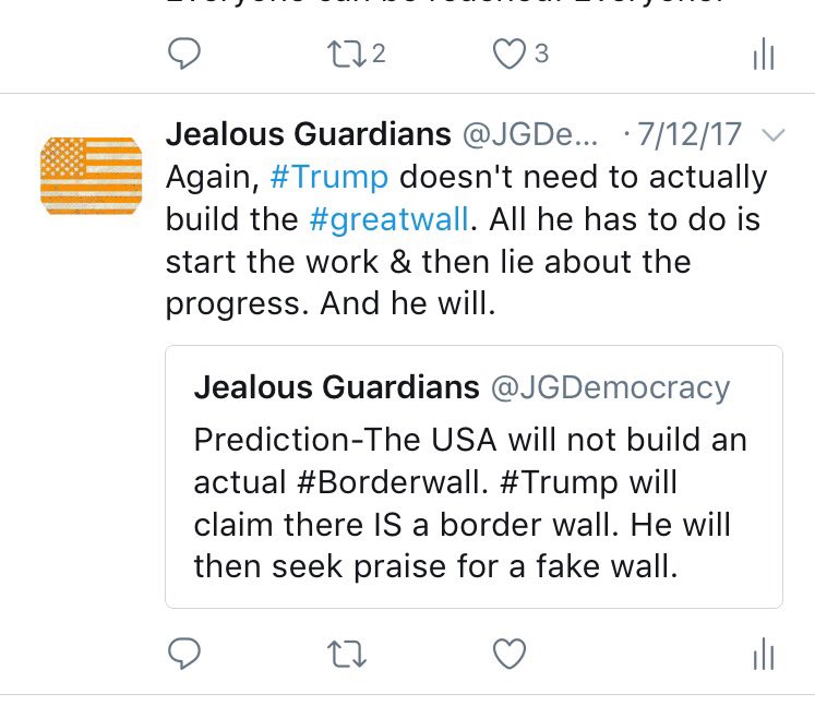 JGDemocracy's tweet image. Trump&apos;s most frustrating lies are his predictable lies...