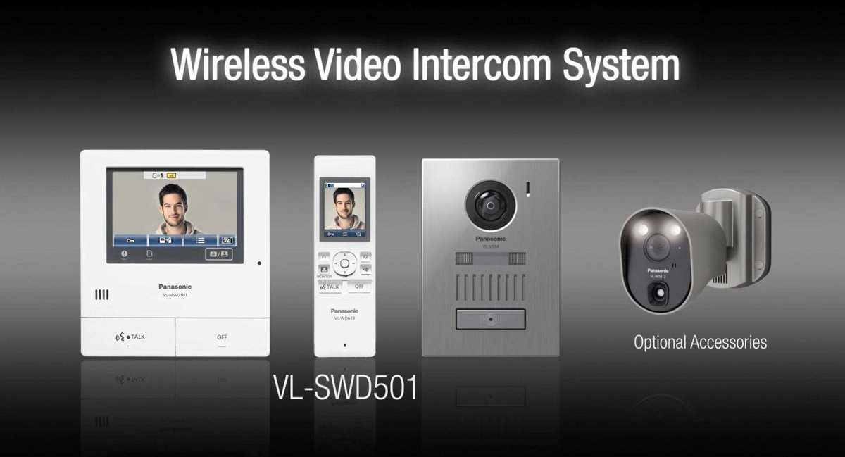 GNSTECHLLC's tweet photo. Panasonic Video Intercom System.
#Panasonic #WirelessVideoIntercom #VideoIntercom #digitaldoorman #Intercom #camera #GNS #PBX #PBXsystem https://t.co/hAJxl8Zrb8