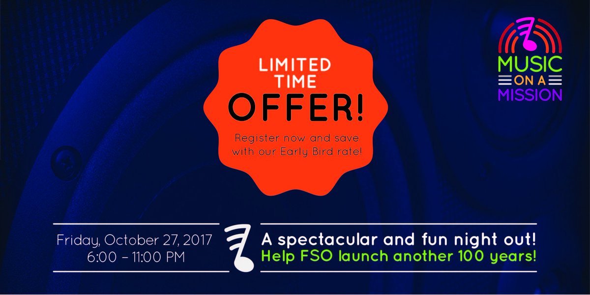 Kindly RT! Early Bird ends soon! Register team(s) today for Family Services #Ottawa's fun Oct 27 <a href="/FSOMusicMission/">FSOMusicMission</a> #Music #Trivia #Fundraiser