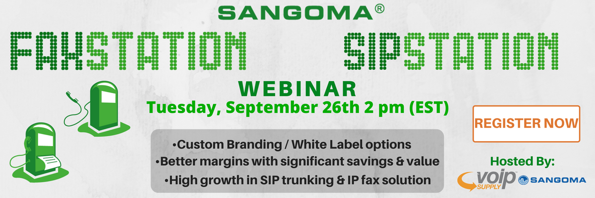 VoIPSupply's tweet photo. Join #VoIP Supply and @Sangoma on Sept. 26 to learn how your business can offer SIP Trunking and IP Fax solutions
https://t.co/OY0adfqQXT https://t.co/Fz5Mt7rKV8