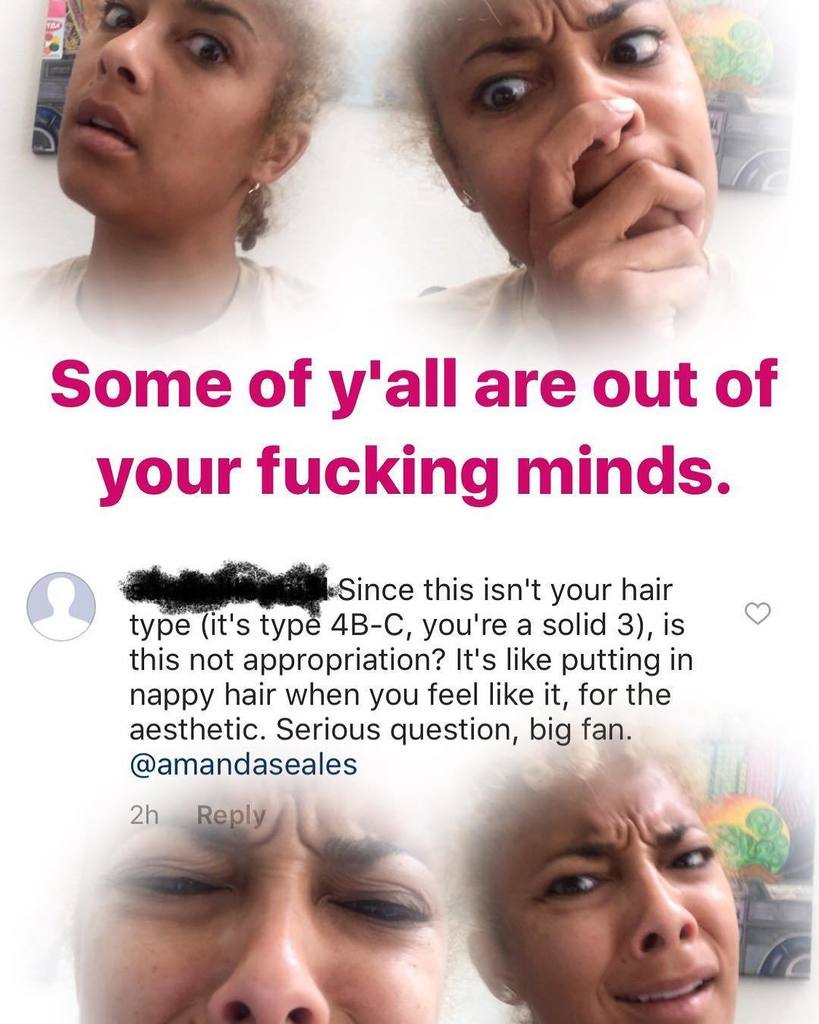 Amanda Seales On Twitter This Hair Type Bullshit That