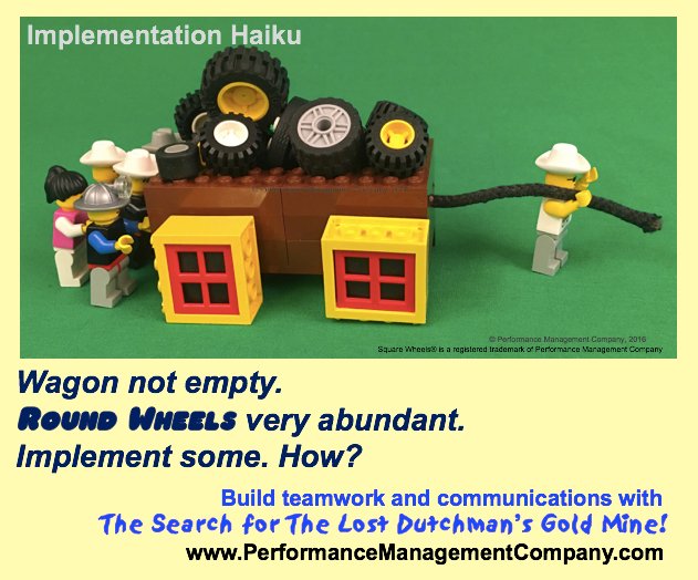 DutchmanGame's tweet image. A #business #haiku on #teamwork and #leadership anchored to Search for The Lost Dutchman's Gold Mine #teambuilding - a great exercise