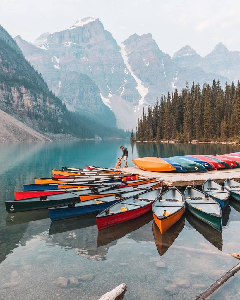 I’m still waiting to catch that perfect sunrise at Moraine Lake. I will keep visiting and witnessing moments like … ift.tt/2x4EP7M