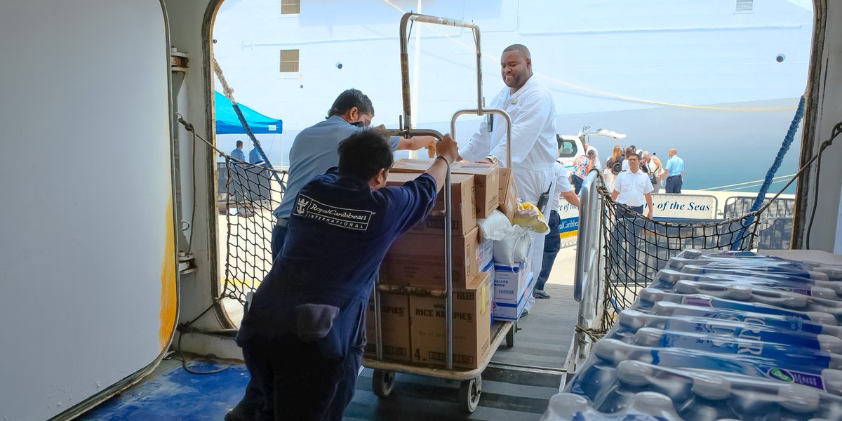 RoyalCaribbean's tweet photo. We're matching donations up to $1M to help with #IrmaRecovery. Here's how you can help too: https://t.co/Dj3TsCuEPI https://t.co/Ui5SmzE1Md