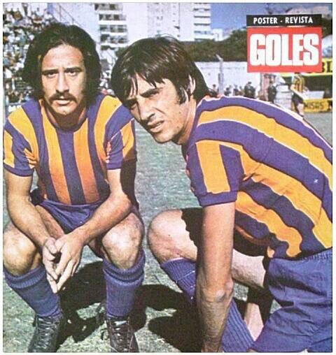 #RosarioCentral players #AldoPoy and #ÁngelLanducci