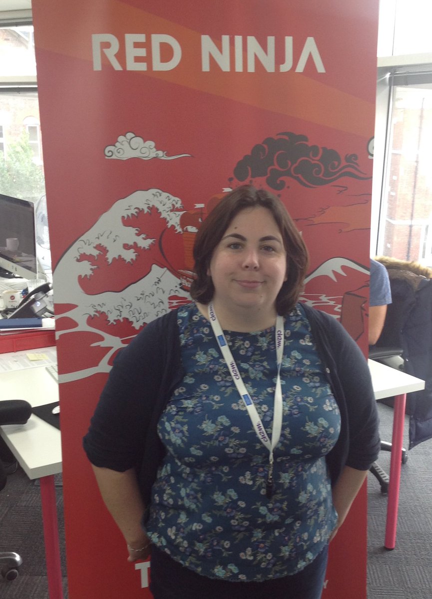 RedNinjaStudios's tweet image. "Really excited to be a part of the team, can't wait to see all the amazing innovation!" - Katy, our new Production Manager #ListenThinkDo