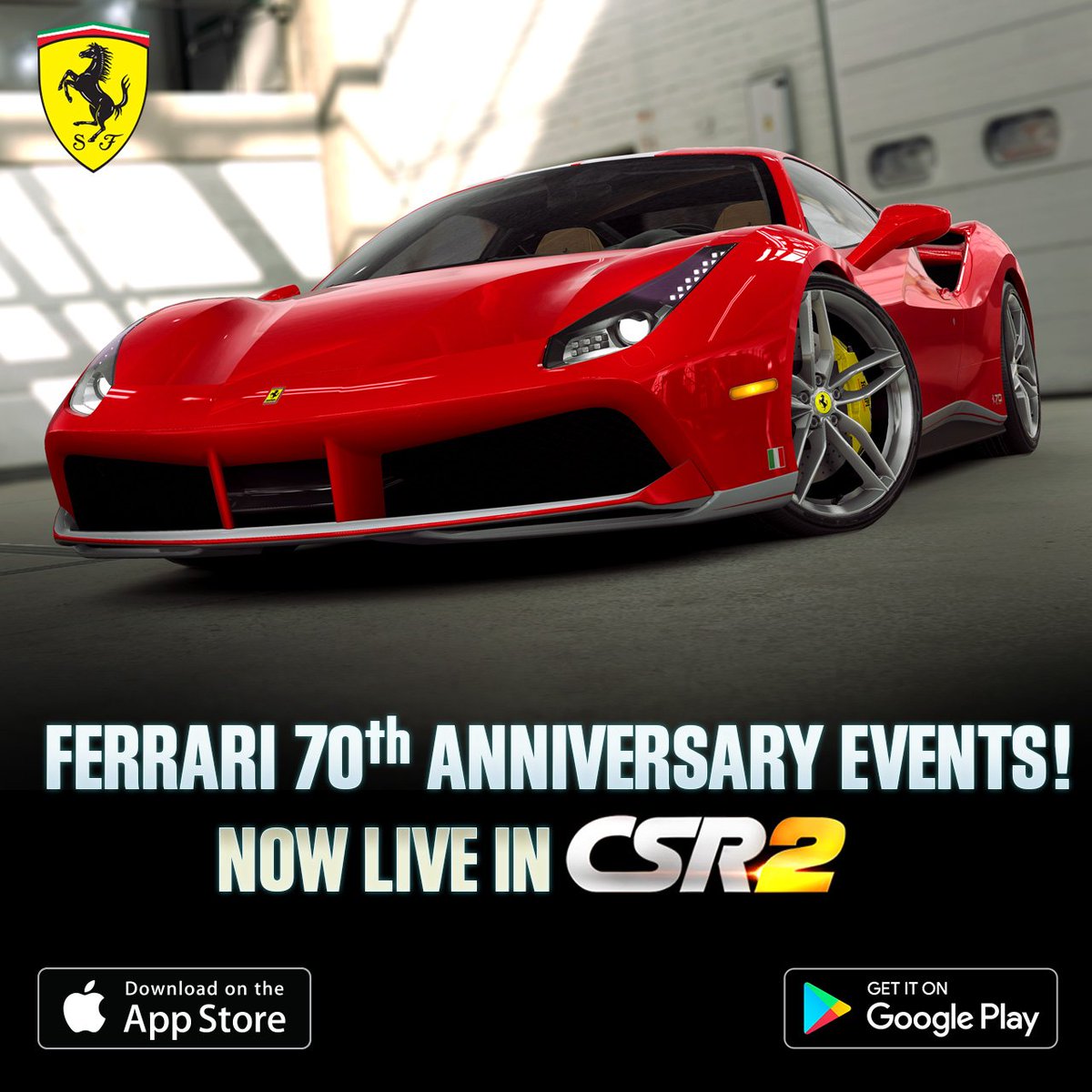 Csr Racing On Twitter Happy 70th Anniversary To Ferrari