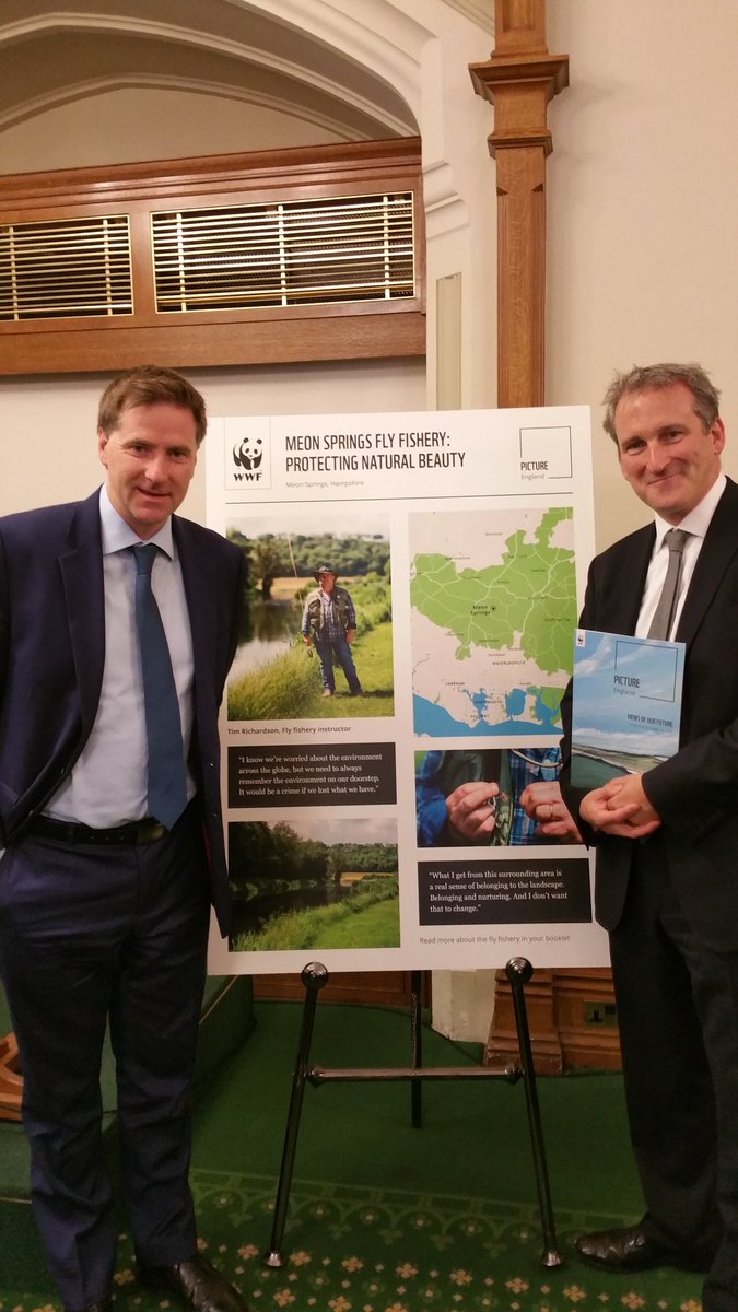 WWF_UK_Politics's tweet photo. Thanks to @sbrine and @DamianHinds for support for our #pictureengland event in parliament today. https://t.co/MtCBfH9I0b