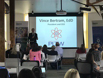 Brummondnerds's tweet photo. PLTW work conference with the man himself! #PLTW https://t.co/wY7XE0WQnO