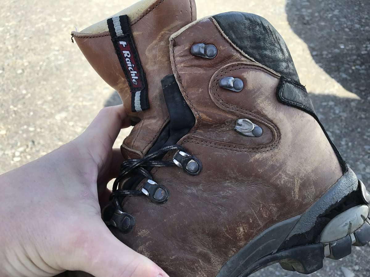 billy_the_'s tweet photo. That moment when your #raichle hiking boot disintegrates on a trek in Iceland https://t.co/zSmaA6im3B