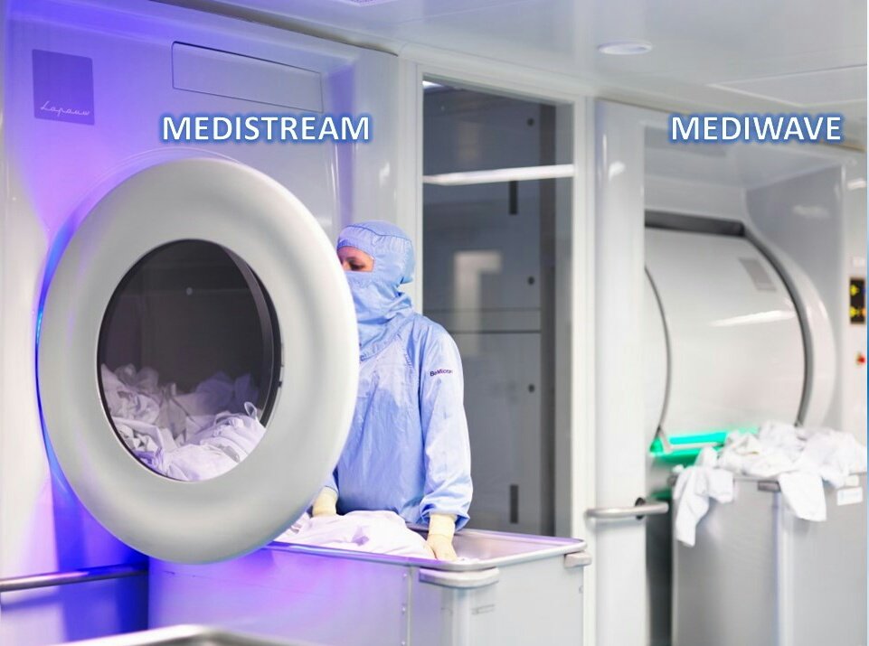 A lavadora extratora com barreira Mediwave e a secadora Medistream são o que há de melhor em tecnologia para Sala Limpa! #lapauw #hightec