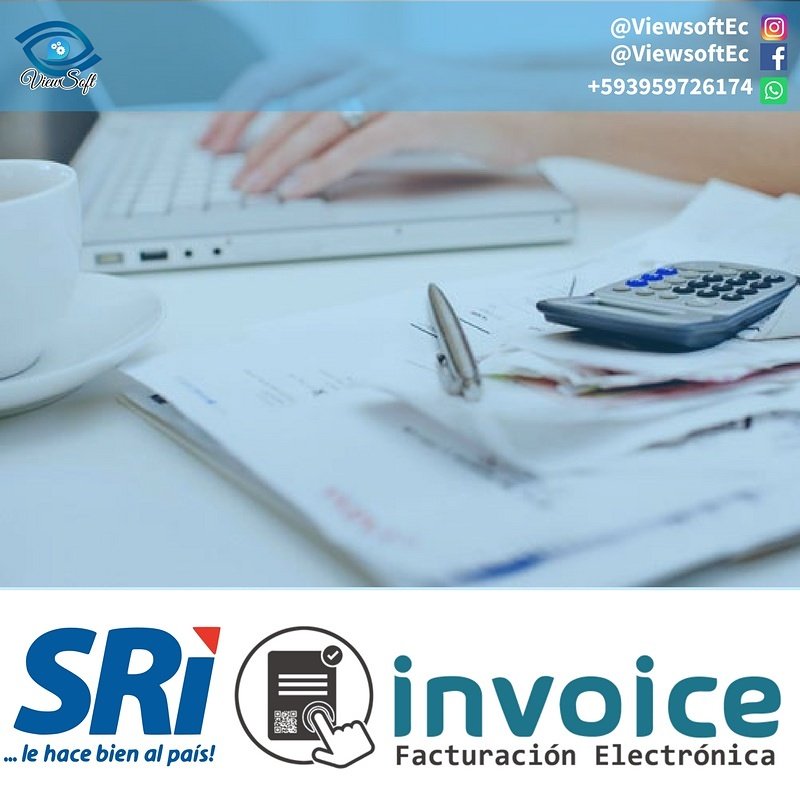 ViewsoftEc's tweet photo. ✔Invoice es Facturación Electrónica!
✅Una aplicación creada a la medida de tu negocio. https://t.co/CuRZo25vMe