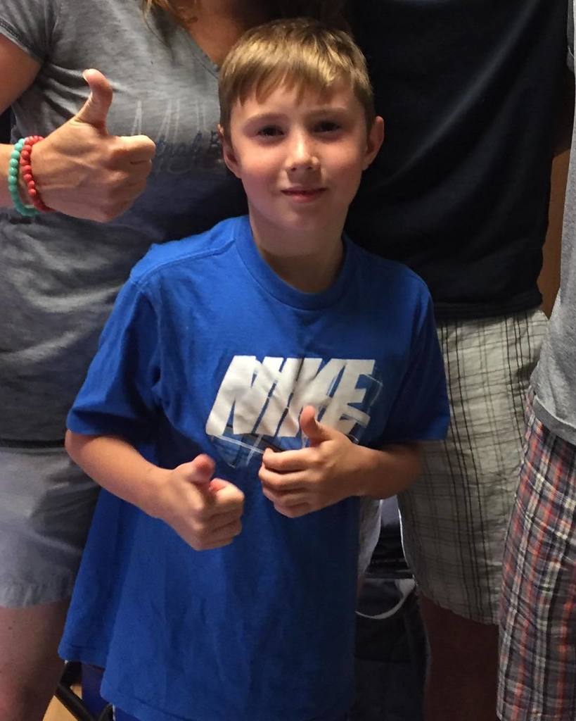 jamesdearmond's tweet photo. This amazing guy is 9 years old today. Jonathan is an outgoing, strong leader in the making! We love you! #dearmon… https://t.co/ZbSnOnJWfx https://t.co/gwBa9LZZvs