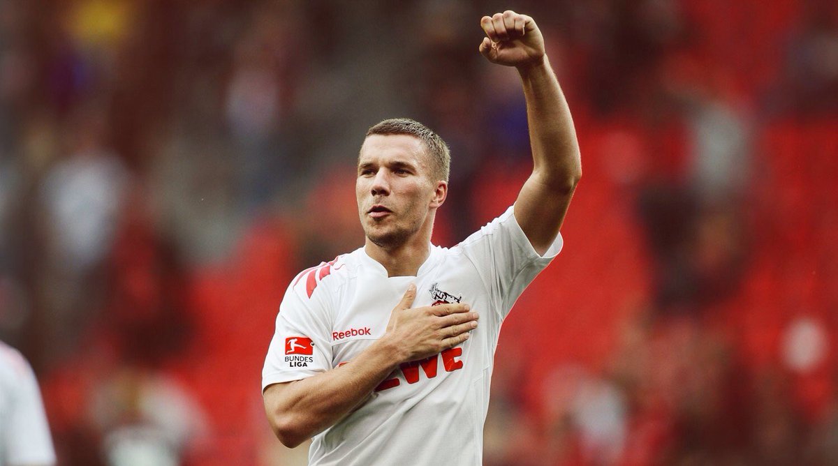 Afcstuff Lukas Podolski On Arsenal Vs Koln Draw It S Amazing This Was The Best Draw For Me For Me It S A Case Of Two Hearts One Chest Afc T Co Oiwqassk3j