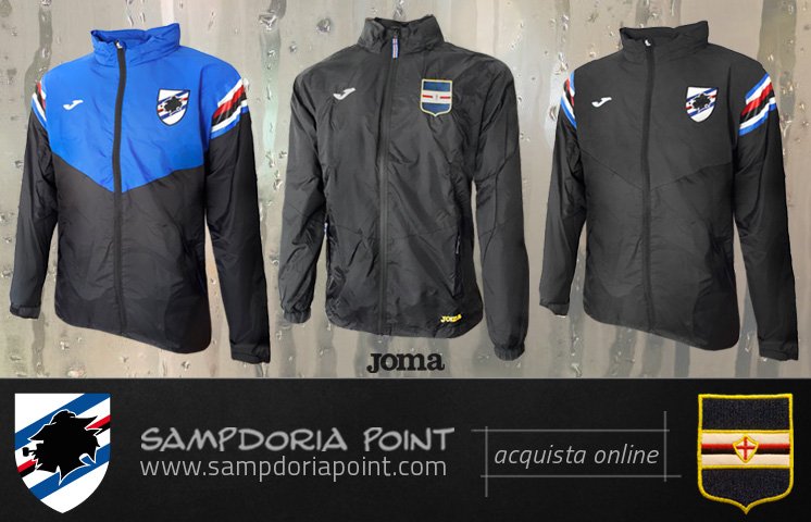 #antipioggia, #kway, Nuove e #blucerchiate- Disponibili su:  goo.gl/GHSDtm, e nei Sampdoria Point. Vi aspettiamo!