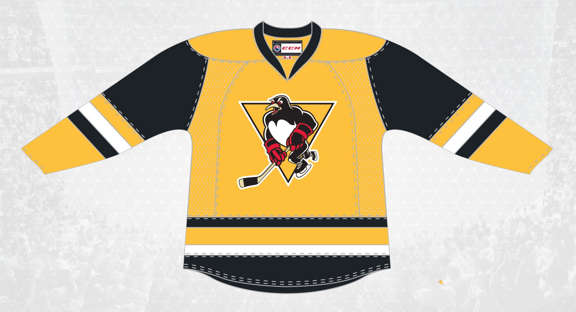 WBS Penguins CCM 3rd Jersey