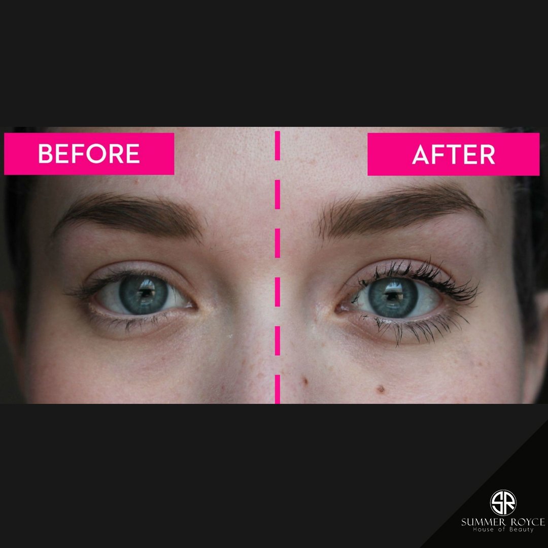 Loving how full and long our lashes look with our fibreluxe mascara!