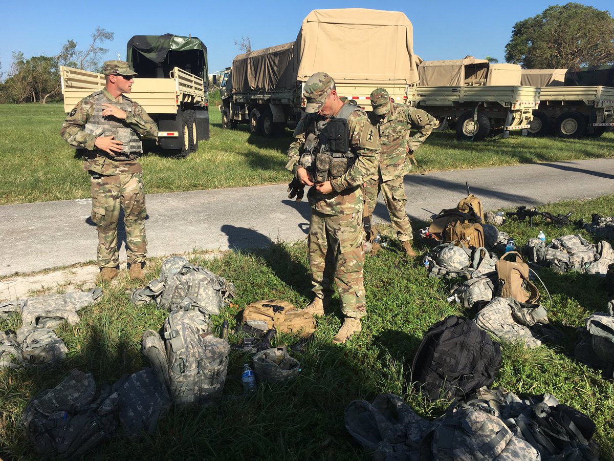 MiamiDade_SO's tweet photo. Happy to open our training institute doors to the @WI_Guard as they prepare to assist @monroecounty with much needed #HurricaneIrma relief. https://t.co/jWD8BC4t4U