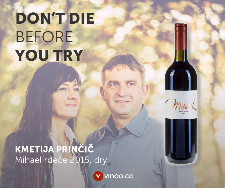 vinooapp's tweet photo. DON'T DIE BEFORE YOU TRY:
MIHAEL RDEČE - A Tasty Full Bodied Cuvee (Merlot, Cabernet Sauvignon, Pinot Noir) from Prinčič, Brda, Slovenia https://t.co/BvF5CfQCHE