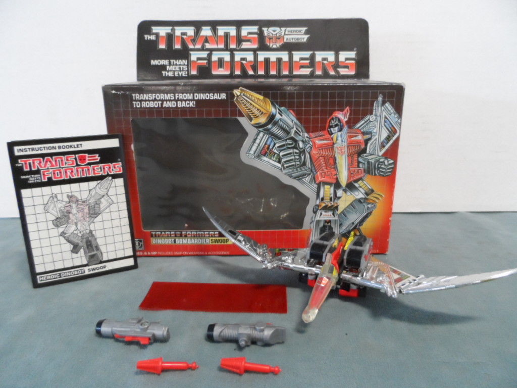 b2pcollect's tweet photo. A great collection of gen1 #Transformers - including thee #Dinobots - just hit our #eBay store! Check them out here: https://t.co/s2QhbUymcH https://t.co/weRDvmUfXY