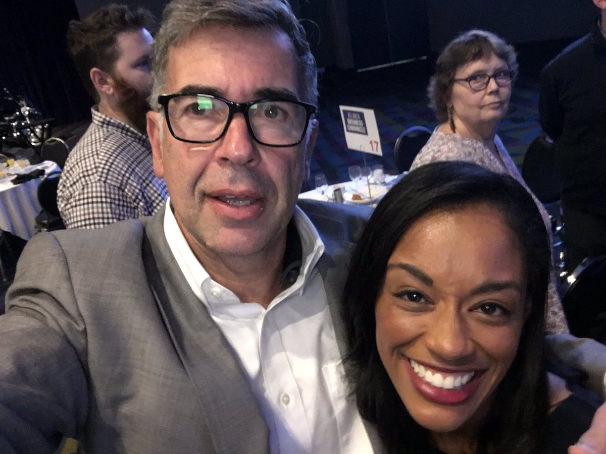 MarkWinneWSB's tweet photo. Got to #CrimeisToast late,hungry. My buddy @NicoleCarrWSB gave me rest of her omelette,bacon. How our team rolls #coldeggs,warmheart @wsbtv https://t.co/Dtg20Z36An