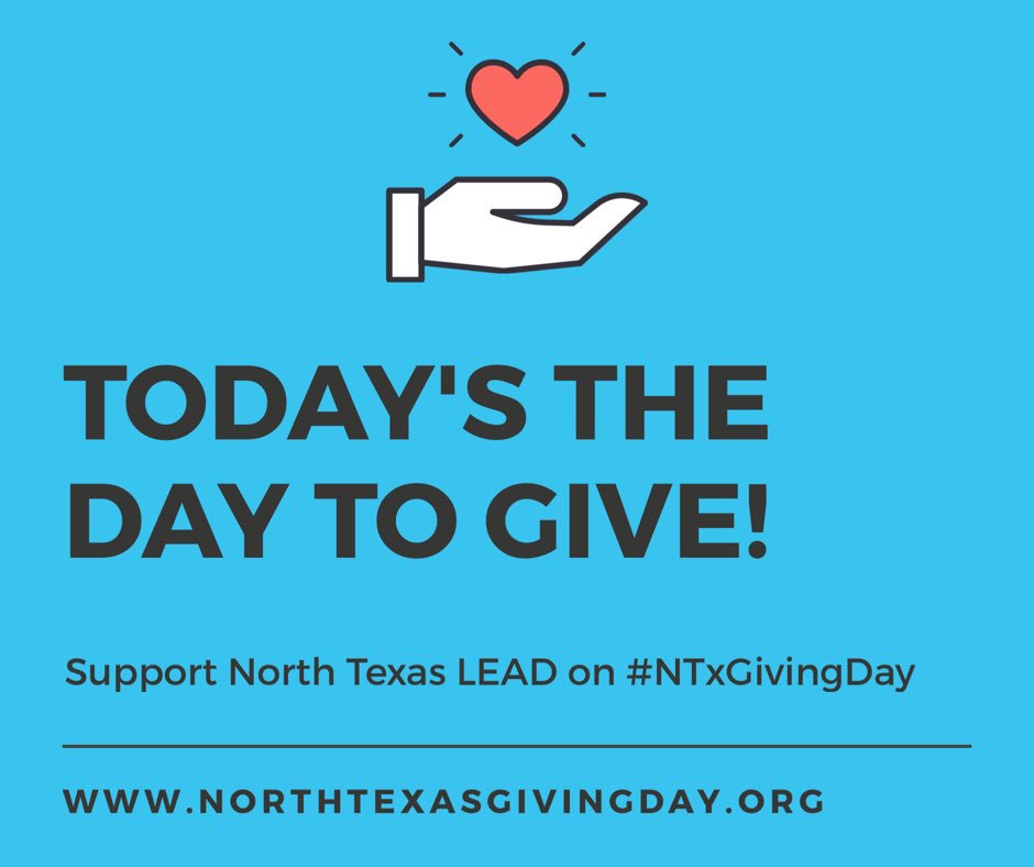 🎉 It's finally here! 🎉 

Support LEAD and our work with getting professionals back to work. northtexasgivingday.org/npo/north-texa… #NTxGivingDay