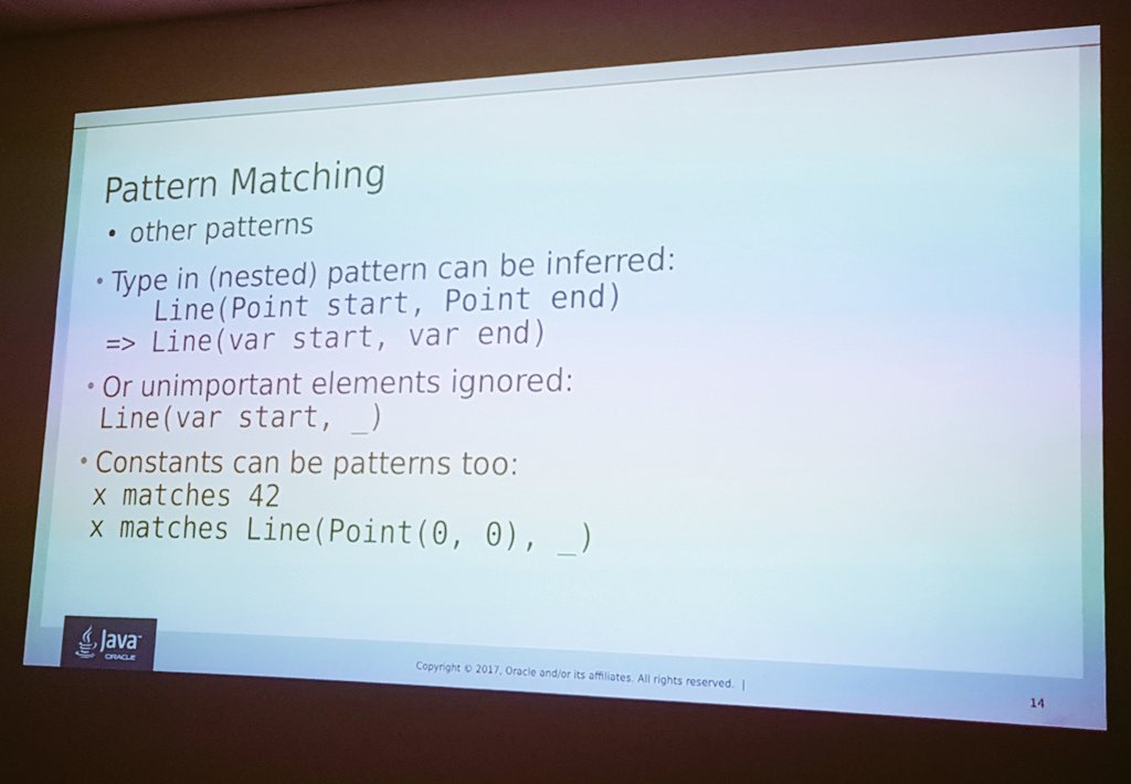 SvenNB's tweet photo. and more post #jdk9 ideas #netbeansday #patternmatching https://t.co/pEdsVBdfAR