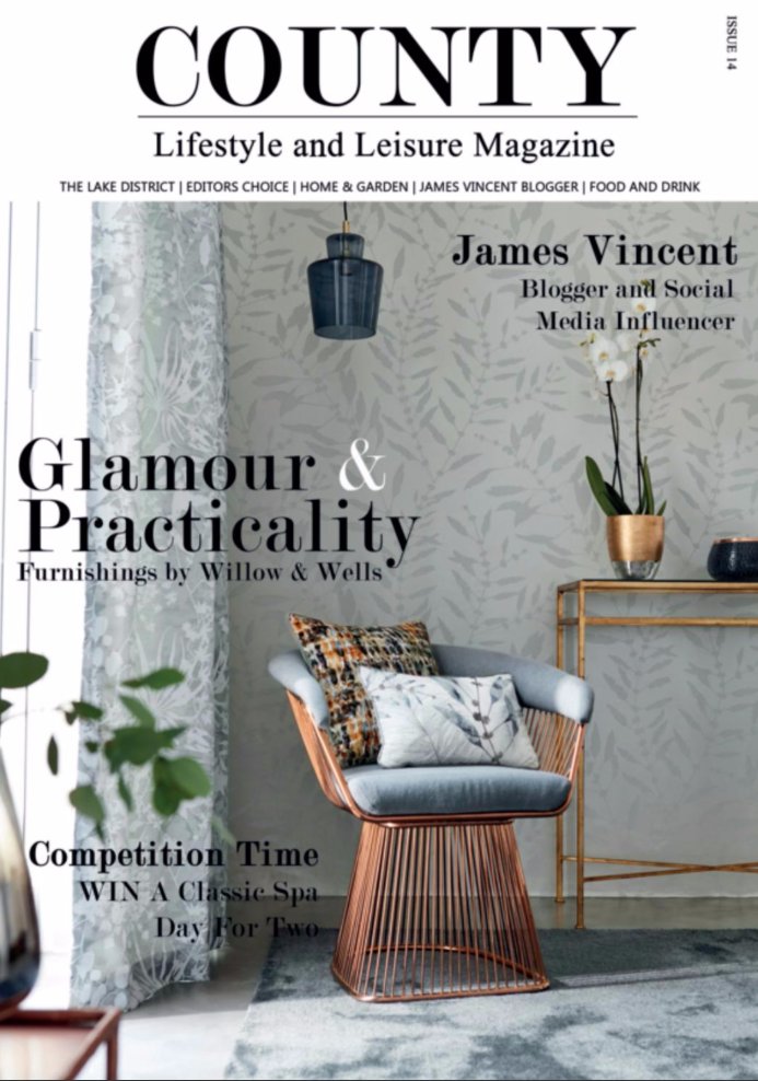 WillowandWells's tweet photo. Glamour and Practicality ...Willow and Wells as featured  @CountyLifestyleMagazine 
"We aim to create amazing environments" #interiordesign https://t.co/2uN3NAE8RM