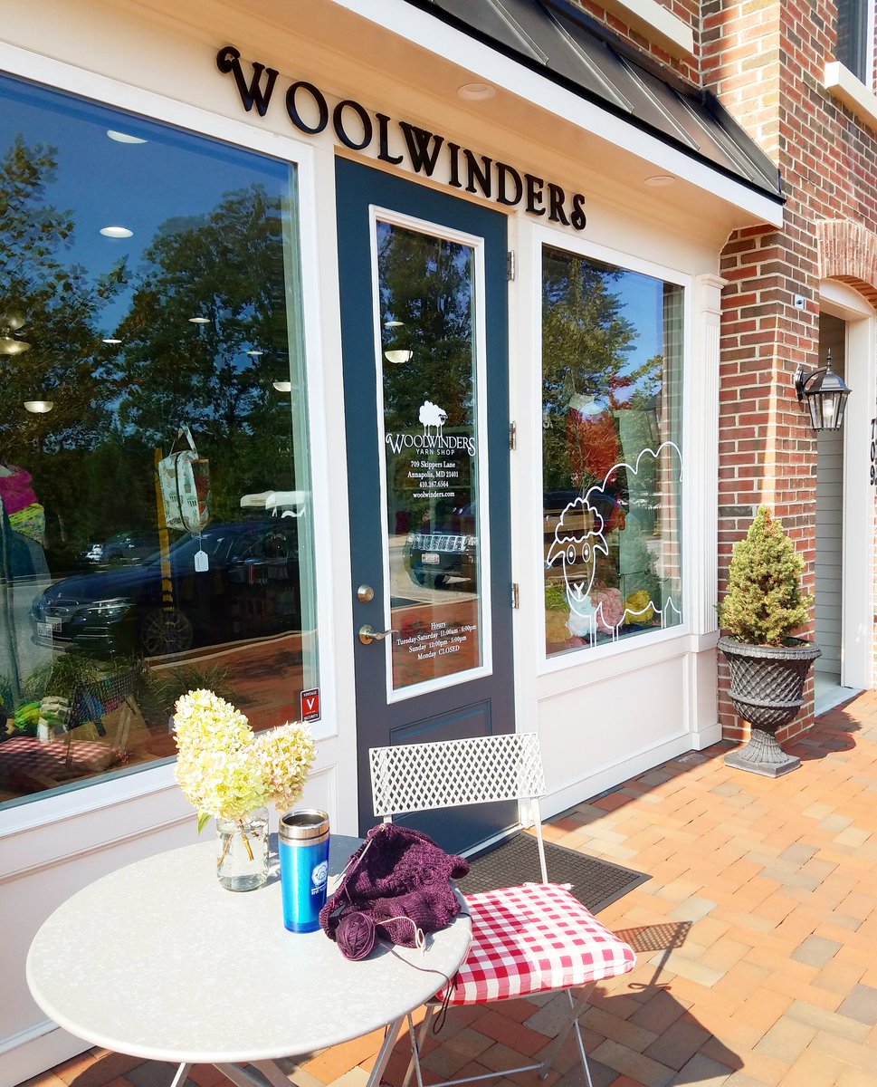 WoolWinders's tweet photo. Breathe. Yes. Perfect day to see new yarns,  attend Safari, or just visit! #yarnshop #Annapolis #Rockville https://t.co/gbP3sPJIAd