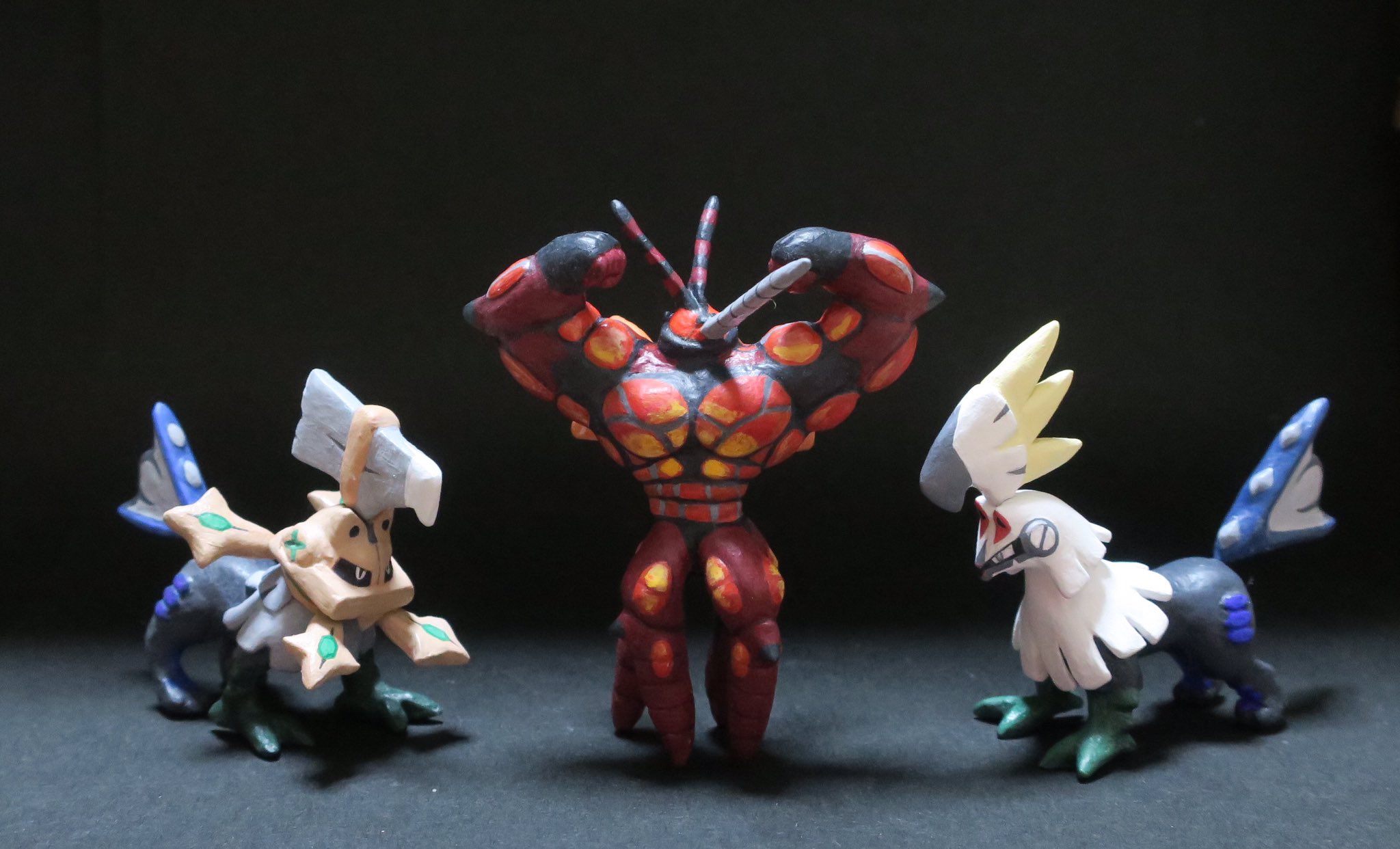 わたし 石粉粘土でポケモンサンムーンに登場するシルヴァディを作りました 家の中にubが増えつつありましたが ビーストキラーがいれば安心ですね ちなみに足元から頭の羽先まで5 75 5 8cmです ポケモン 粘土 シルヴァディ T Co R41zkbxe2o