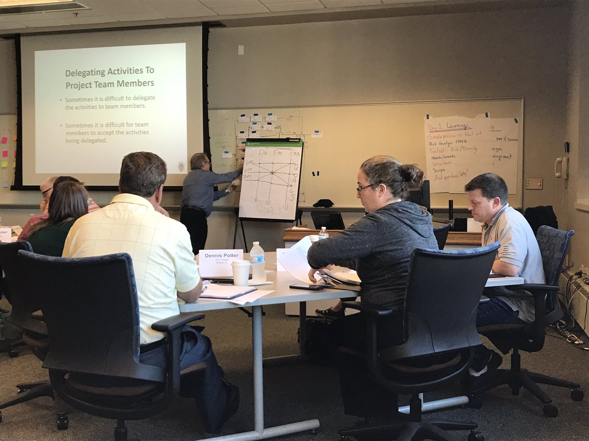 sottmann1's tweet photo. Finishing up a great class in #Madison on the principles of engineering project management #UWEPD #UWengr https://t.co/ApUVCJgDeq